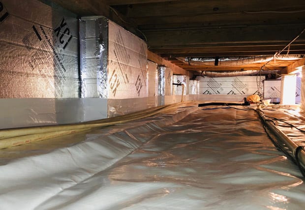 Preventing Wood Rot in Your Crawl Space