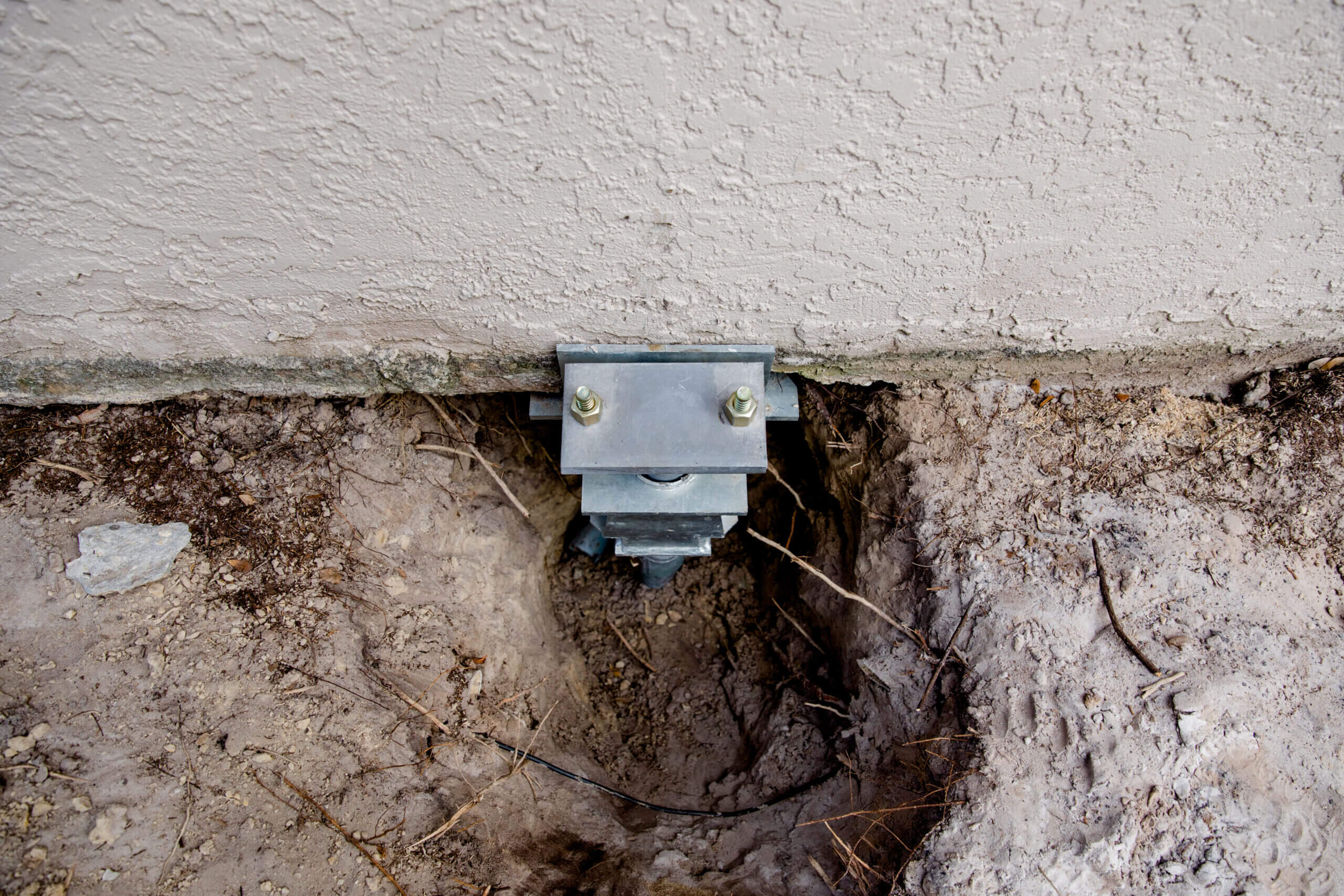 Push pier install