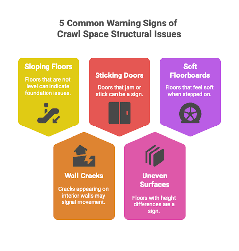 Permanent Crawl Space Support Posts