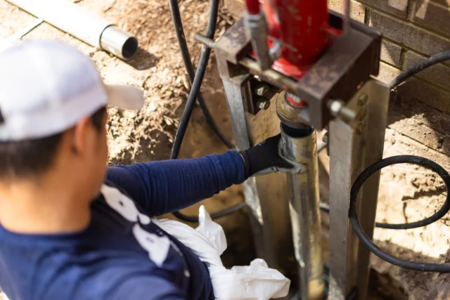 Ever wondered what goes into a Push Pier installation? 🤔 These powerful piers are key for lifting a damaged foundation back into place and providing long-term stability.

Check out this behind-the-scenes look at how we keep homes strong and secure! 🏠💪