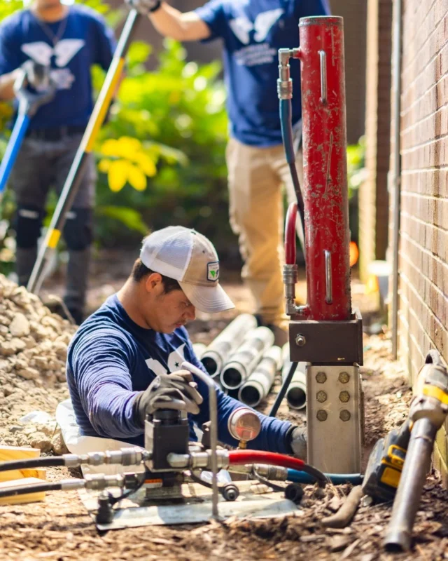 Our expert team is hard at work installing push piers—a cutting-edge solution that goes deep into load-bearing soil or bedrock to secure your foundation.

🔧 Why Choose Push Piers?
✅ Stabilize homes with severe settling
✅ Installed directly on the foundation footing
✅ Provide peace of mind with a minimally disruptive process

💬 Noticed signs of foundation settling? We’re here to help. Contact us for a free inspection today!☎️

 #foundationrepair #settlement #BuiltToLast #peaceofmind #HomeStability #VirginiaHomes