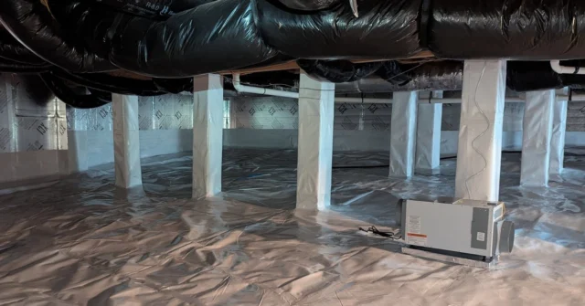 🤩This huge space is now fully encapsulated and equipped with a high-performance dehumidifier and sump pump to keep it clean, dry, and protected all year! 🏠✨

Ready to take control of your crawl space? We’ve got you covered🤝

 #transformation #CrawlSpace #encapsulation #crawlspaceencapsulation