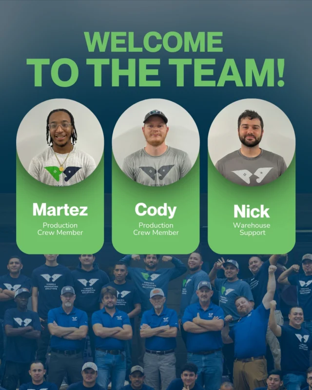 🎉 Help us give a warm welcome to the newest members of our team: Martez, Cody, and Nick!

We’re excited to have them on board and can’t wait to see the great work we’ll do together. Let’s show them some love in the comments! 🙌💬

#WelcomeToTheTeam #Teamwork #NewBeginnings #MeetTheTeam