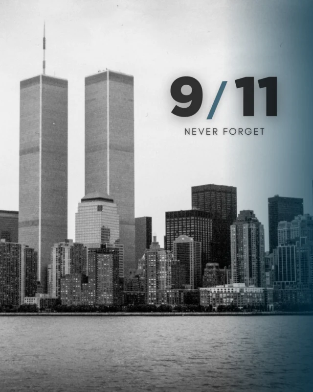 Today, we pause to honor the victims, the survivors, and the brave first responders of 9/11. Their courage and sacrifice will always be remembered. 🇺🇸❤️💙

 #September11 #NeverForget