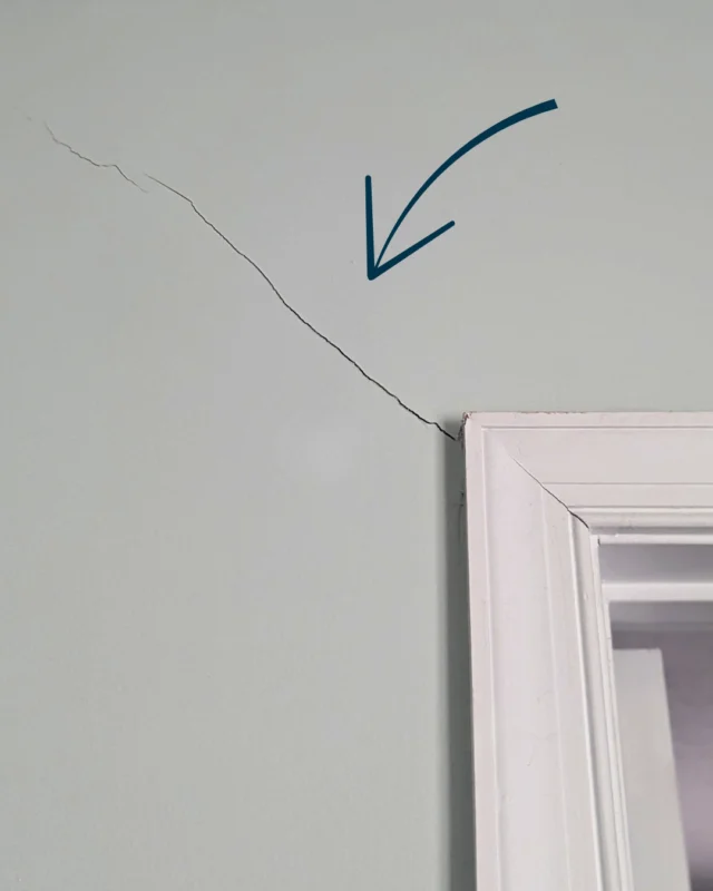 Noticing a diagonal crack near a door frame? 🚪That usually means your foundation is starting to settle, causing parts of your home to shift or sink.

Don’t wait for it to get worse. Our team can inspect your foundation for free and recommend the right fix to keep your home stable and safe.

 #freeinspections #homerepair #cracks
