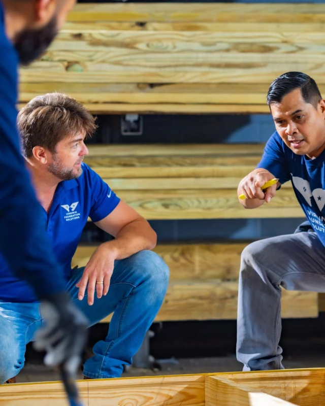 Our foreman and field sup are all about the details, making sure every project goes smoothly! 👷‍♂️💪

 #qualitywork #foundationrepair