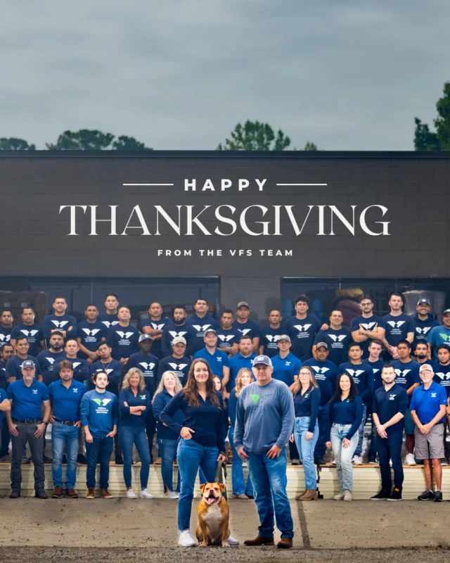 This Thanksgiving, we’re especially grateful for our incredible team, our amazing customers, and the communities we serve.

From all of us at VFS, we wish you a safe and happy Thanksgiving filled with good food, good company, and gratitude. 🦃🍂

 #Thanksgiving2025 #grateful #Thanksgiving